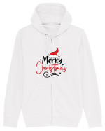 Merry Christmas Red Hat Hanorac cu fermoar Unisex Connector