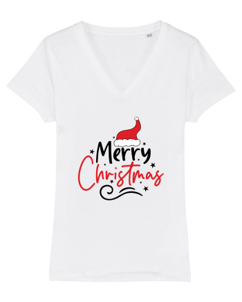 Merry Christmas Red Hat White