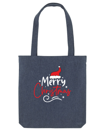 Merry Christmas Red Hat (alb) Midnight Blue
