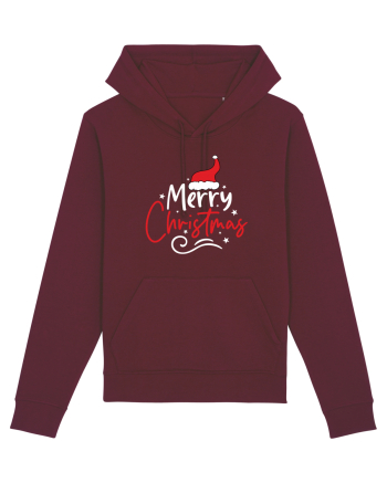 Merry Christmas Red Hat (alb) Burgundy
