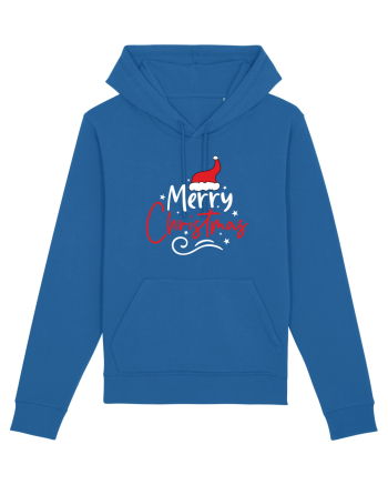 Merry Christmas Red Hat (alb) Royal Blue