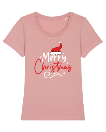 Merry Christmas Red Hat (alb) Canyon Pink