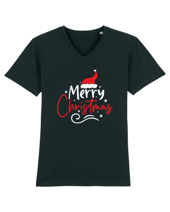 Merry Christmas Red Hat (alb) Black