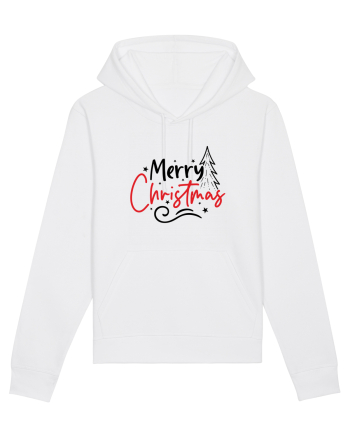 Merry Christmas Tree White