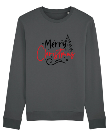 Merry Christmas Tree Anthracite