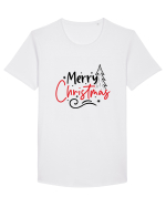 Merry Christmas Tree Tricou mânecă scurtă guler larg Bărbat Skater