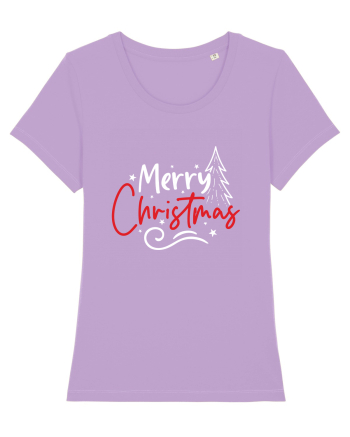 Merry Christmas Tree (alb) Lavender Dawn