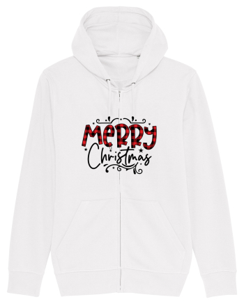Merry Christmas Material White