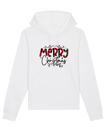 Merry Christmas Material White