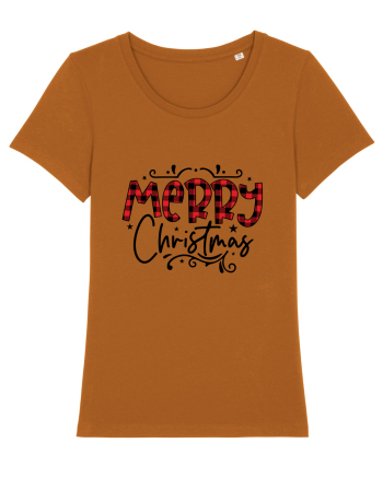 Merry Christmas Material Roasted Orange