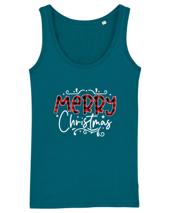 Merry Christmas Material (alb) Ocean Depth