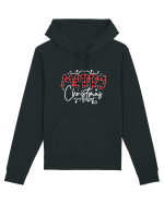 Merry Christmas Material (alb) Hanorac Unisex Drummer