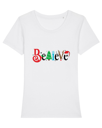 Believe (motive de Crăciun) White