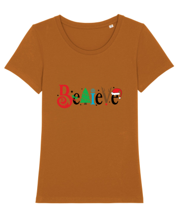 Believe (motive de Crăciun) Roasted Orange