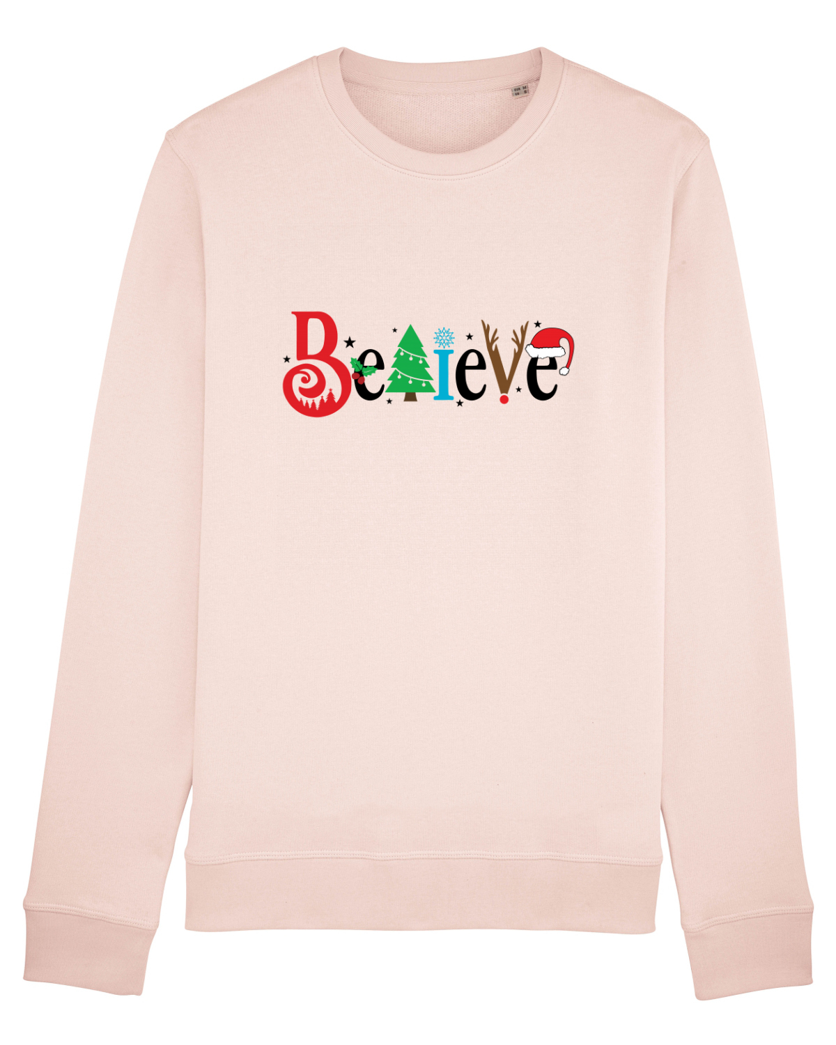 Bluză mânecă lungă Unisex Rise Candy Pink