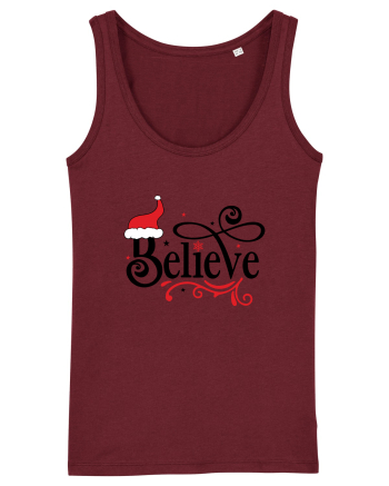 Believe Red Hat  Burgundy