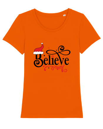 Believe Red Hat  Bright Orange