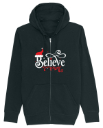 Believe Red Hat (alb) Hanorac cu fermoar Unisex Connector