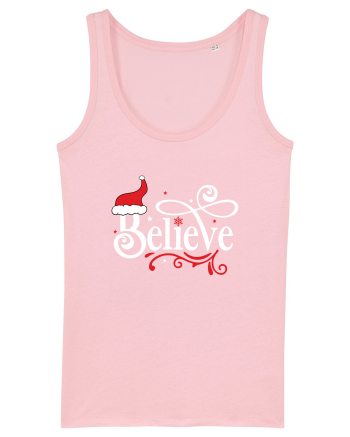 Believe Red Hat (alb) Cotton Pink