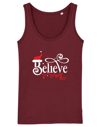 Believe Red Hat (alb) Burgundy