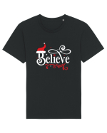 Believe Red Hat (alb) Tricou mânecă scurtă Unisex Rocker