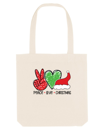 Peace Love Christmas Natural