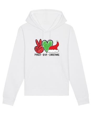Peace Love Christmas White