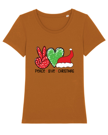 Peace Love Christmas Roasted Orange