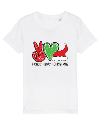 Peace Love Christmas White
