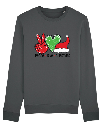 Peace Love Christmas Anthracite