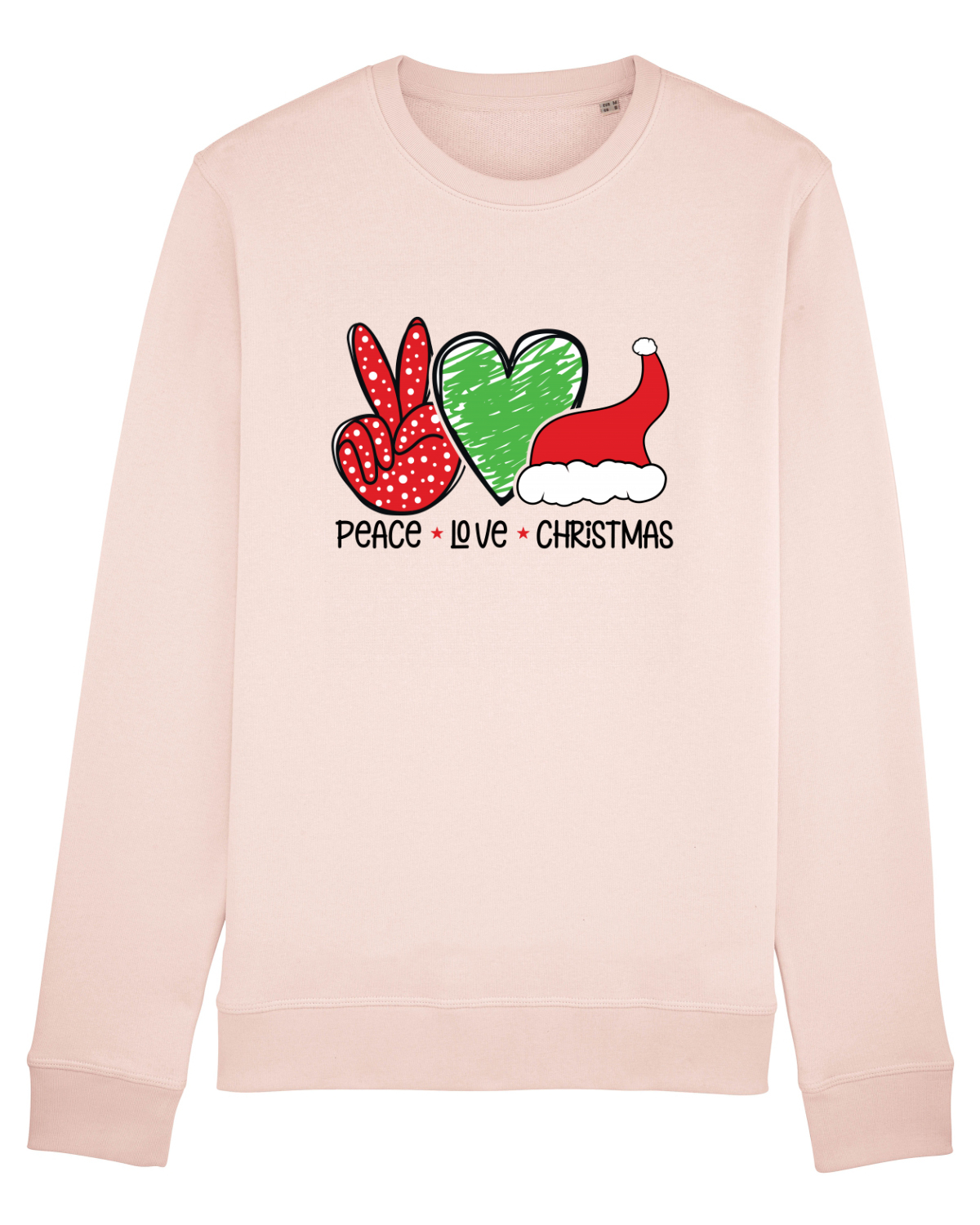 Bluză mânecă lungă Unisex Rise Candy Pink