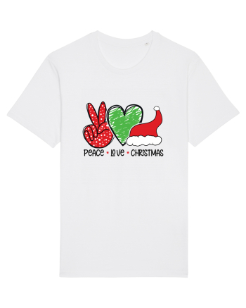 Peace Love Christmas White
