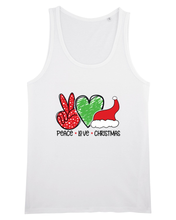 Peace Love Christmas White