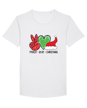 Peace Love Christmas White