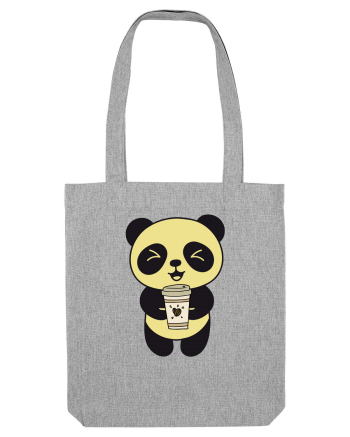 Coffee Panda  Heather Grey