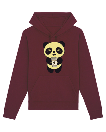 Coffee Panda  Burgundy