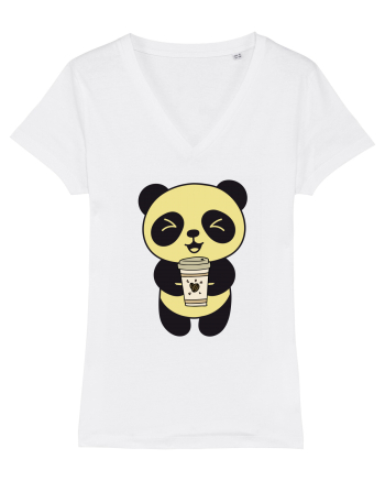 Coffee Panda  White