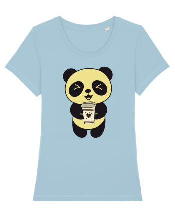 Coffee Panda  Sky Blue