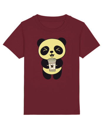 Coffee Panda  Burgundy