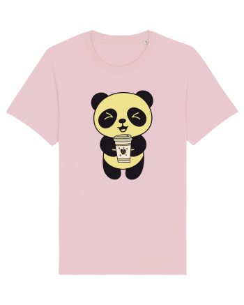 Coffee Panda  Cotton Pink