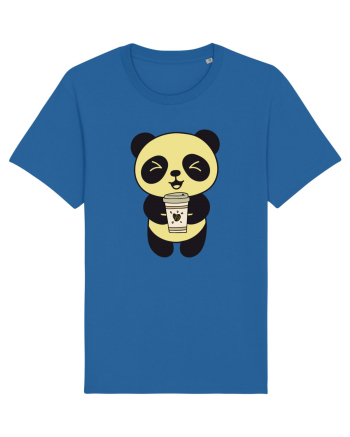 Coffee Panda  Royal Blue