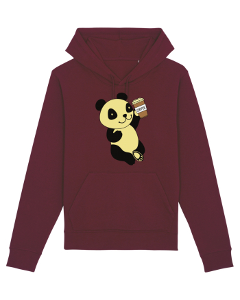 Coffee Panda  Burgundy