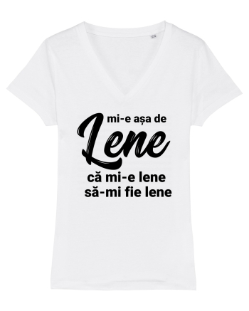 Mi-e asa de lene ca mi-e lene sa-mi fie lene White