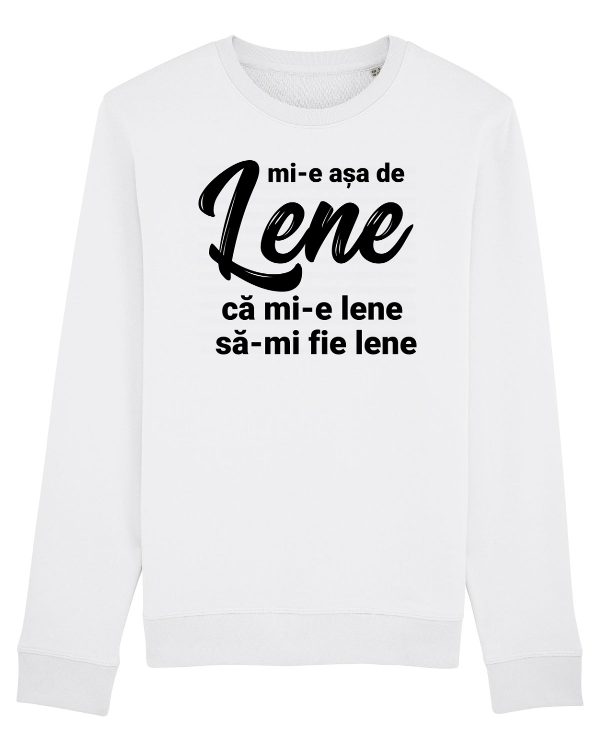 Bluză mânecă lungă Unisex Rise White