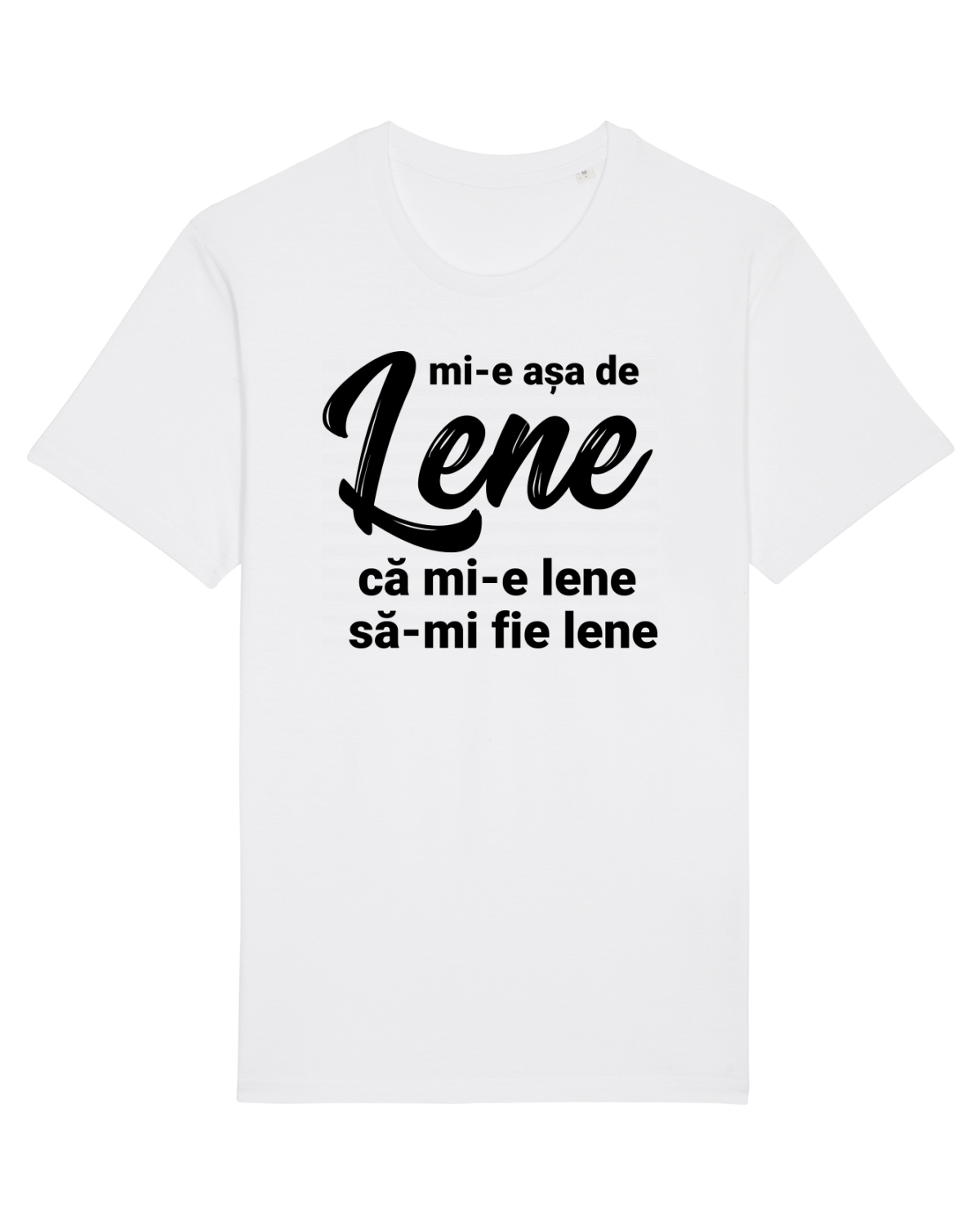 Tricou mânecă scurtă Unisex Rocker White
