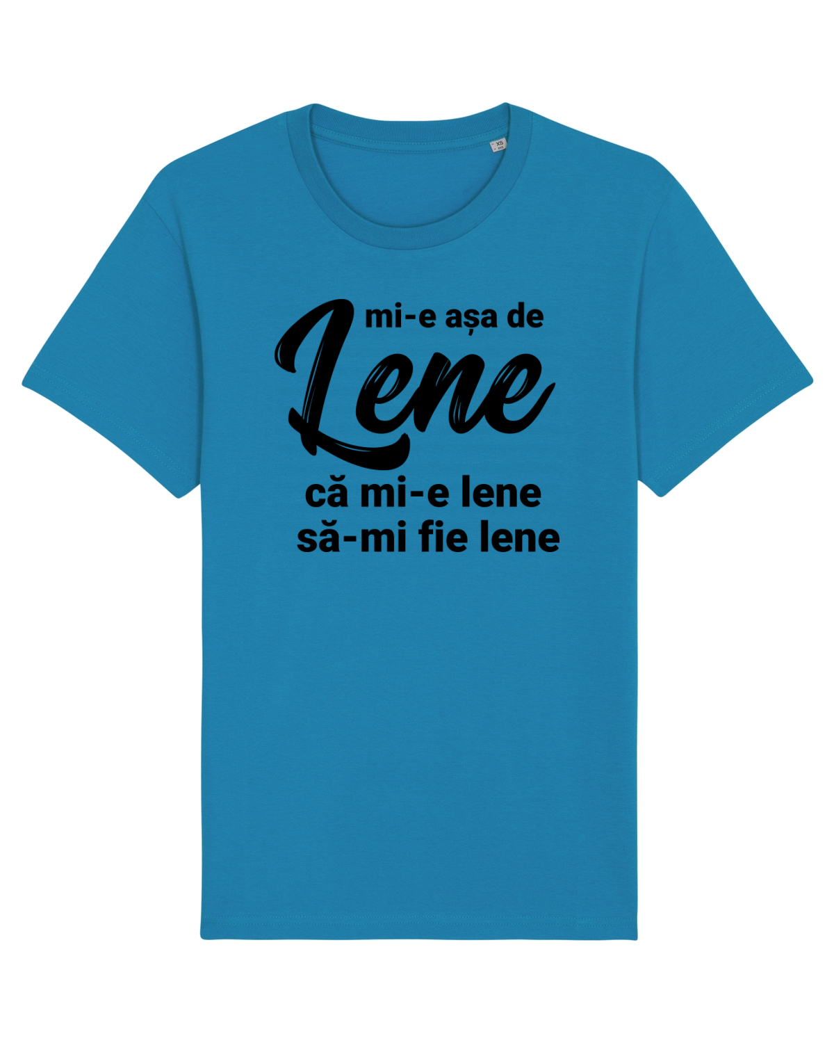 Tricou mânecă scurtă Unisex Rocker Azur