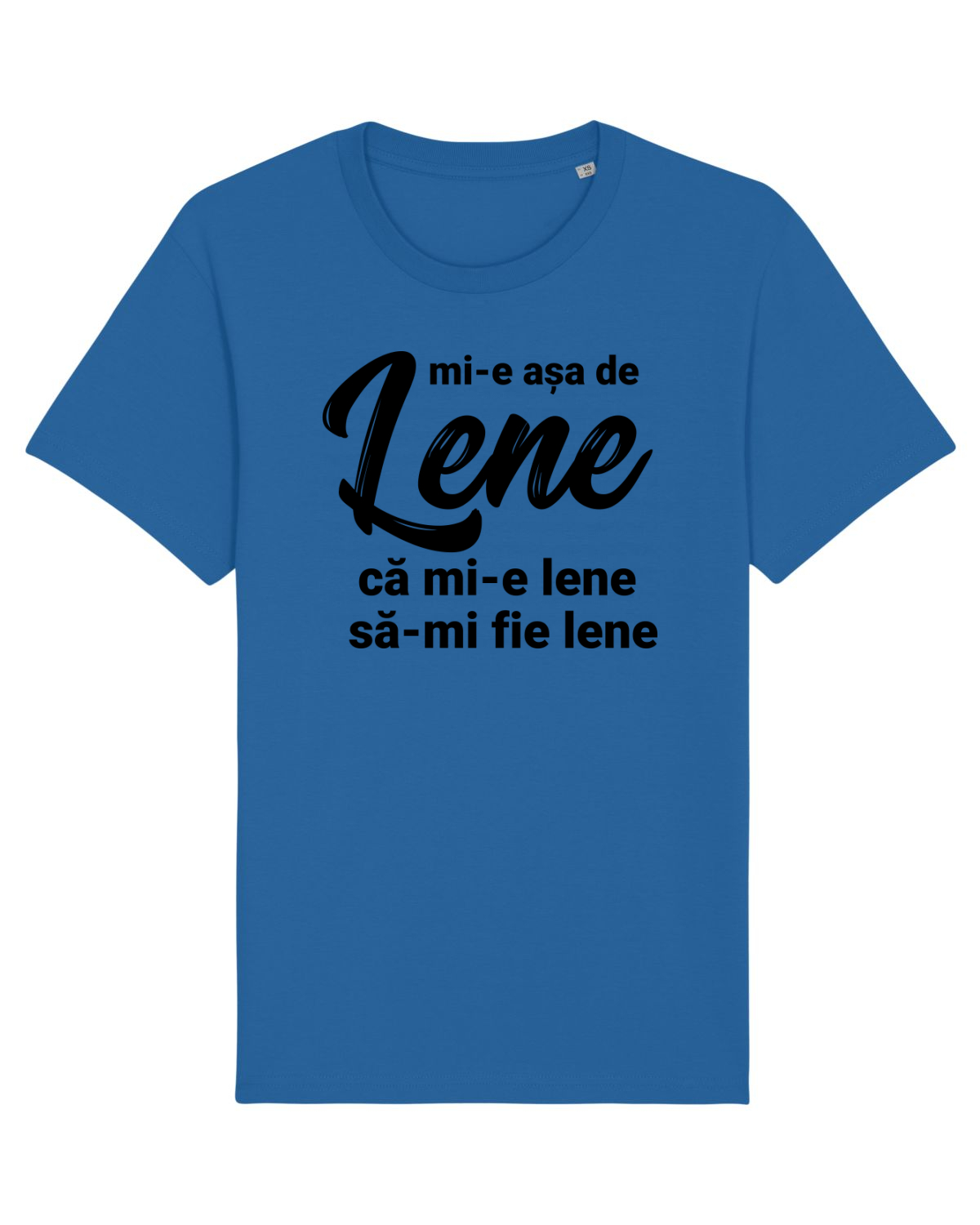 Tricou mânecă scurtă Unisex Rocker Royal Blue
