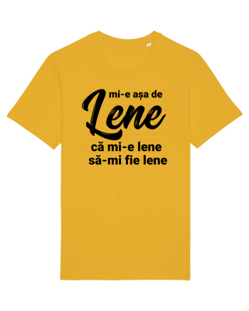 Mi-e asa de lene ca mi-e lene sa-mi fie lene Spectra Yellow