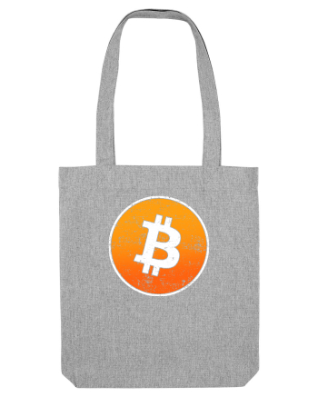 Vintage Bitcoin Heather Grey