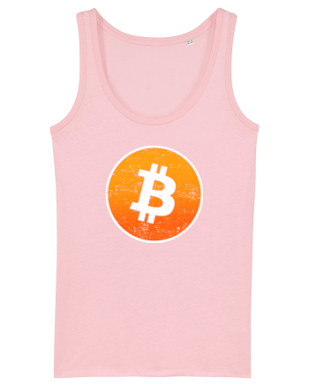 Vintage Bitcoin Cotton Pink